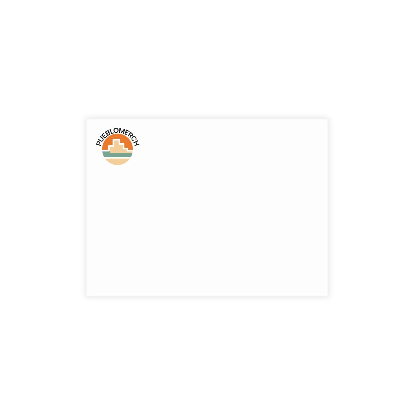 Logo of Pueblo Merch on a white background