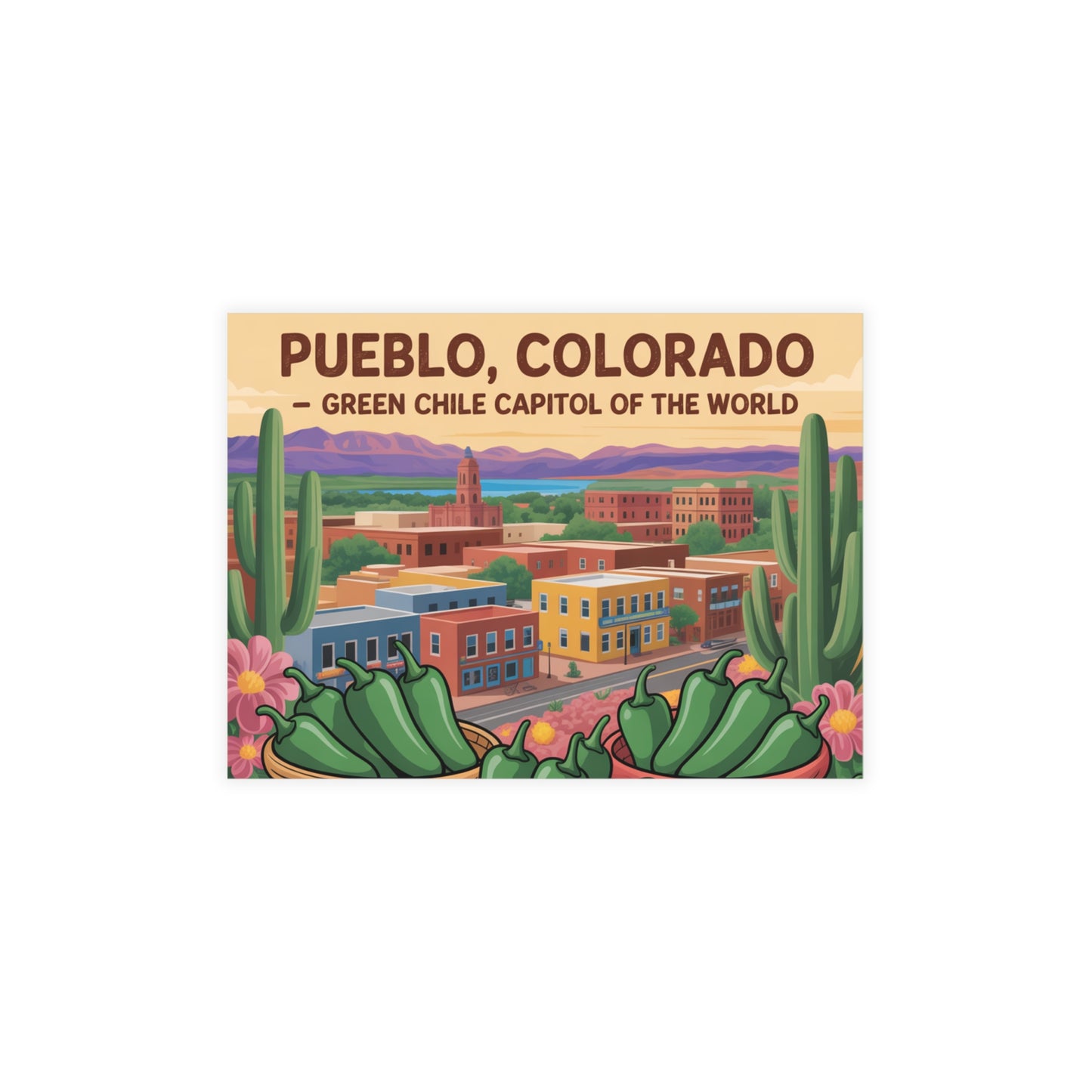 Postcard Set – Pueblo Colorado Chile Capitol