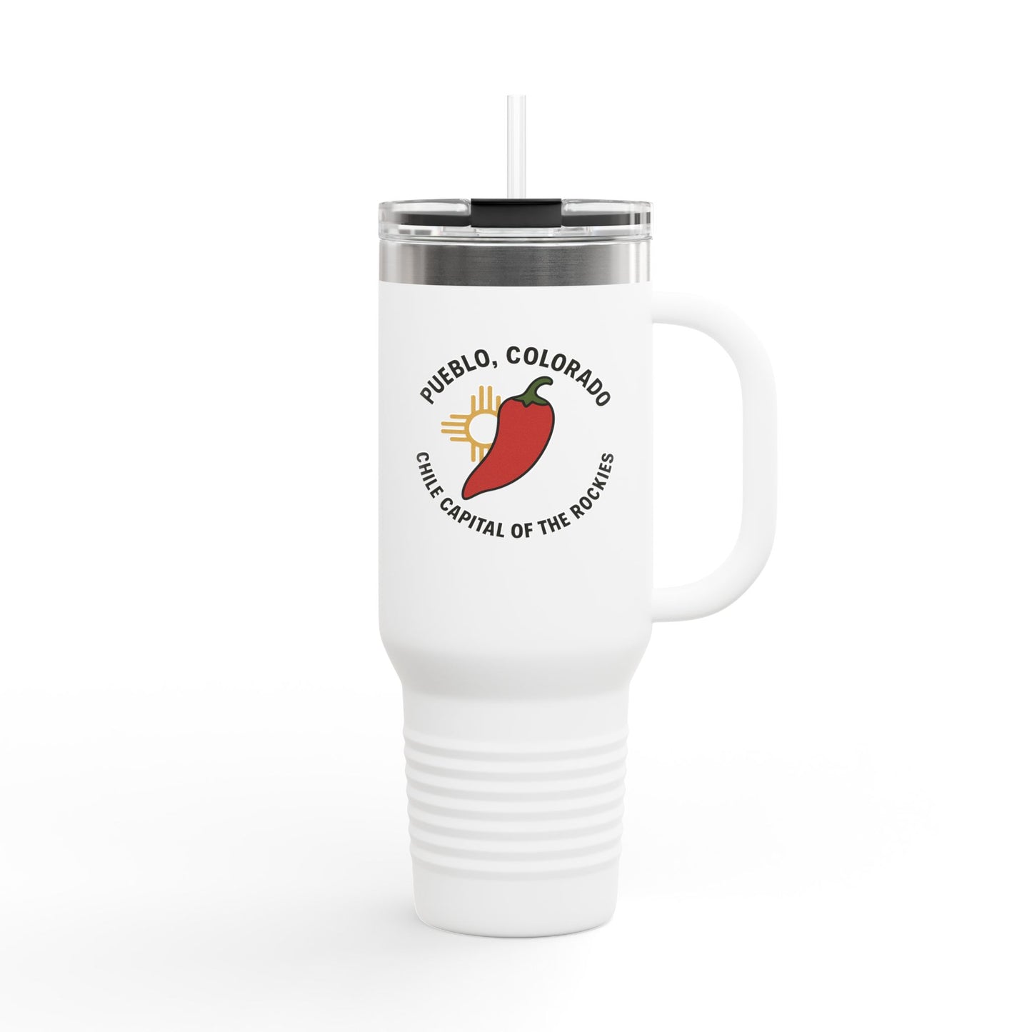 Pueblo Chili Travel Mug - Insulated 40oz Cup
