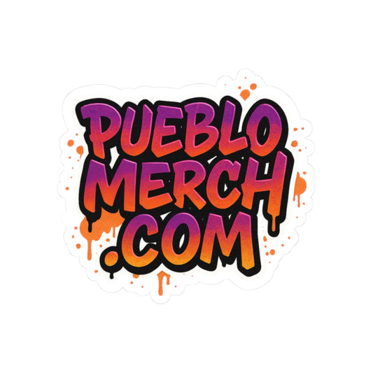 Sunset Graffiti Logo Sticker