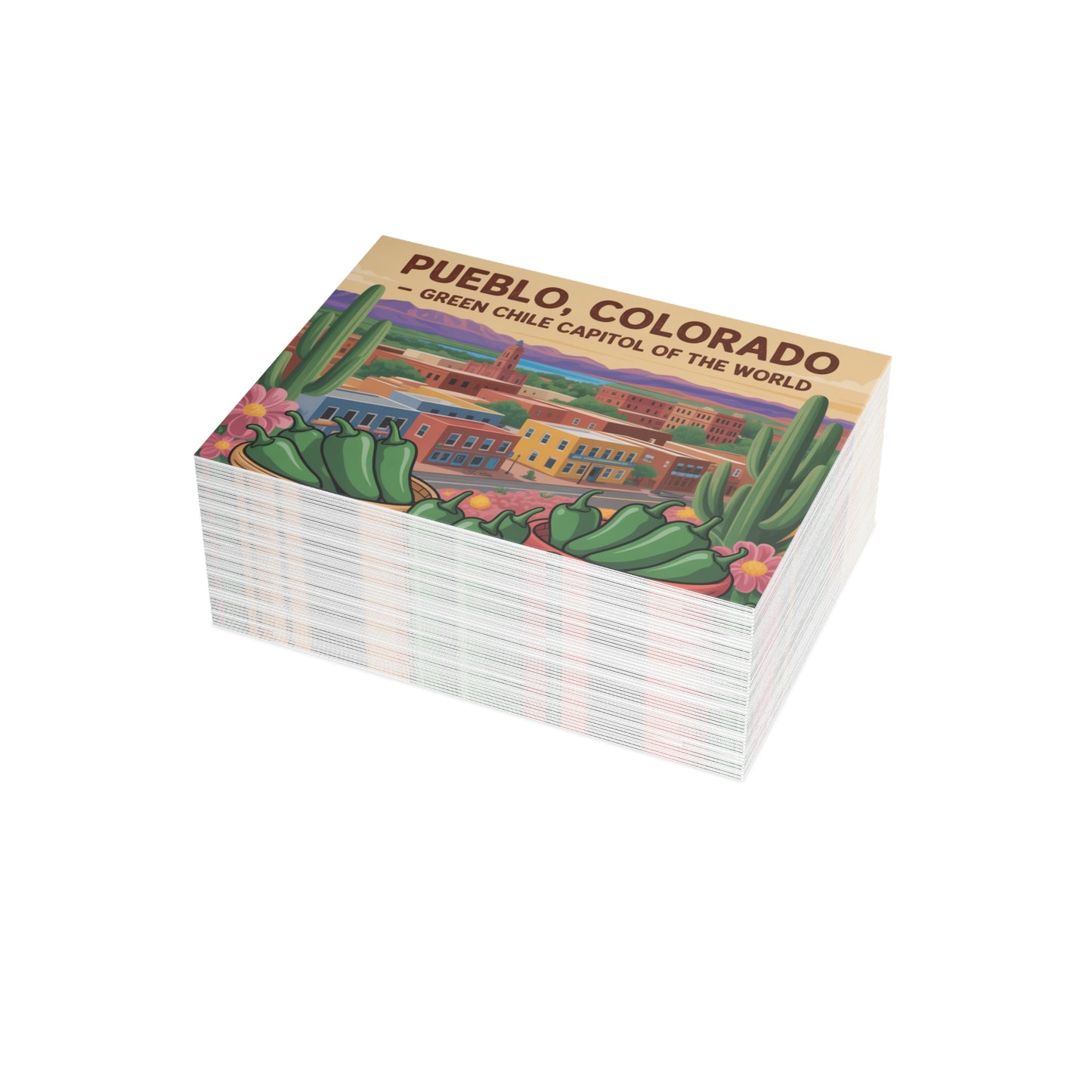 Postcard Set – Pueblo Colorado Chile Capitol
