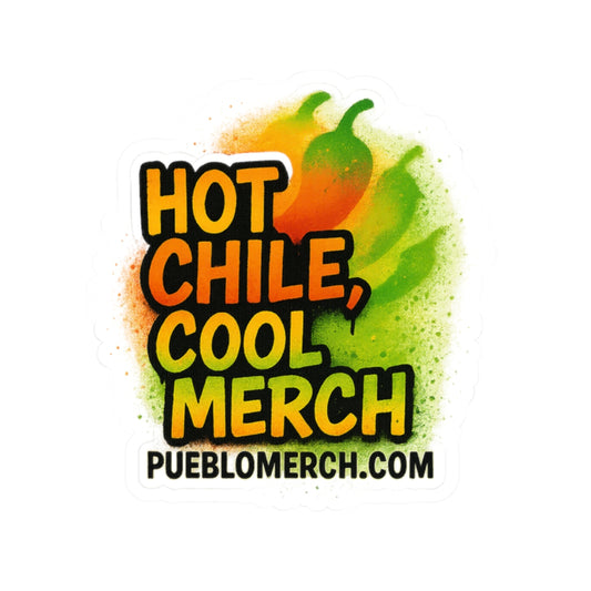 Hot Chile, Cool Merch Pueblo Sticker