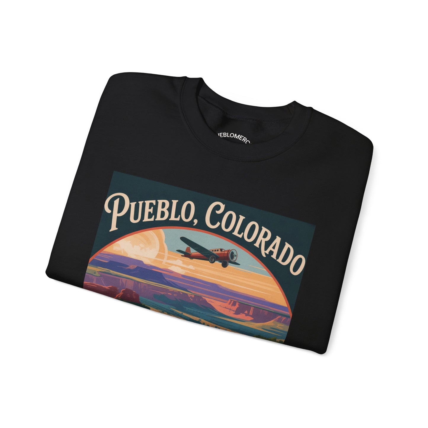 Sweatshirt – Pueblo Colorado (Black)