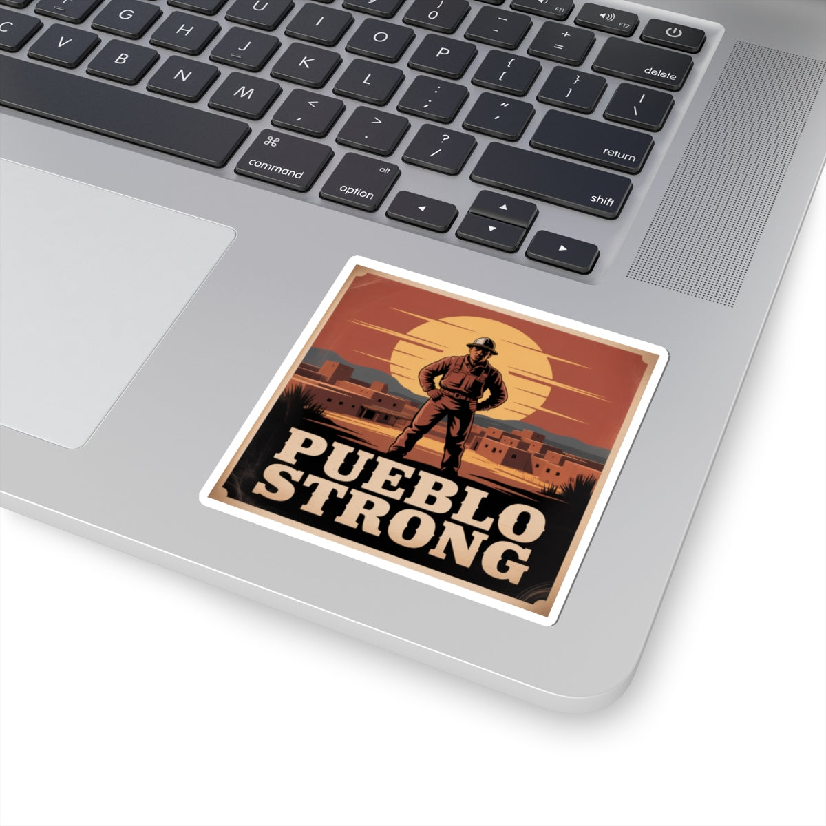 Sticker – Steel City Pride (3″ × 3″, White)