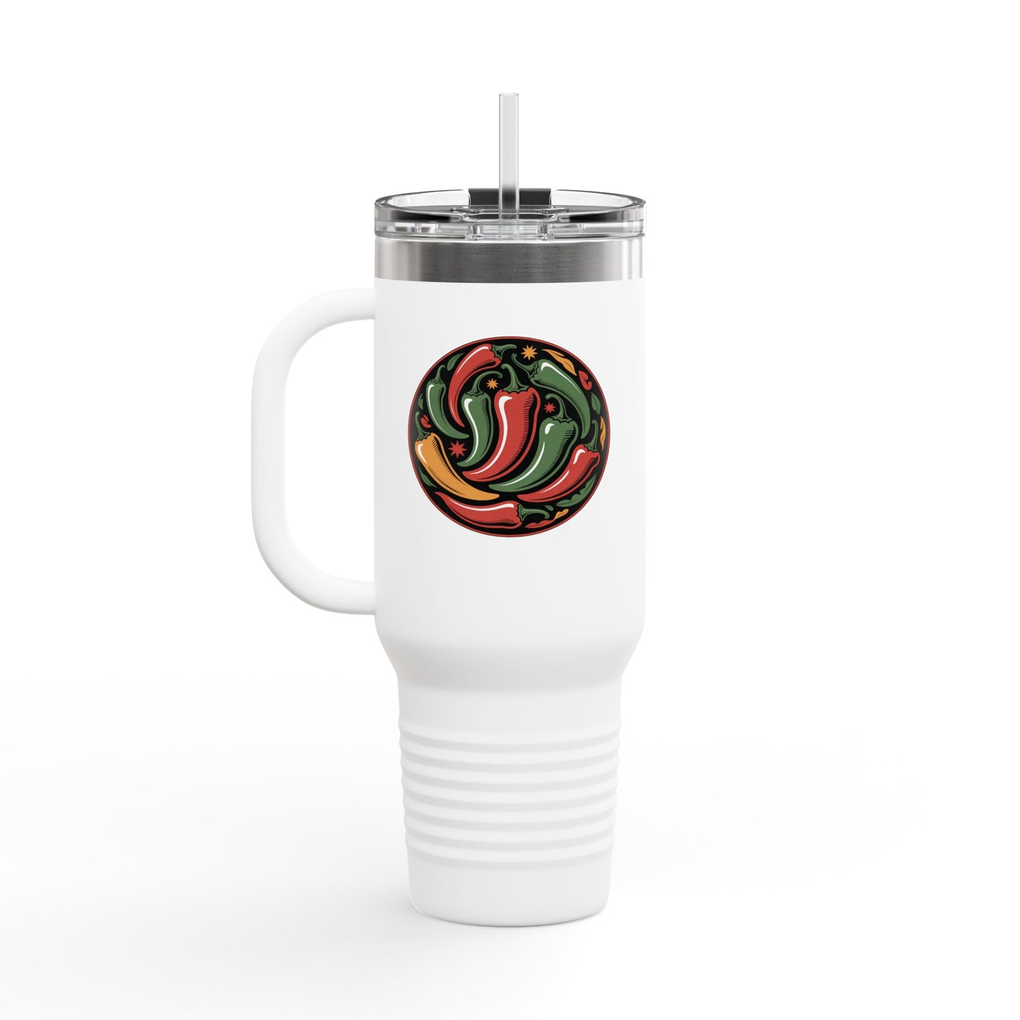 Pueblo Chili Travel Mug - Insulated 40oz Cup