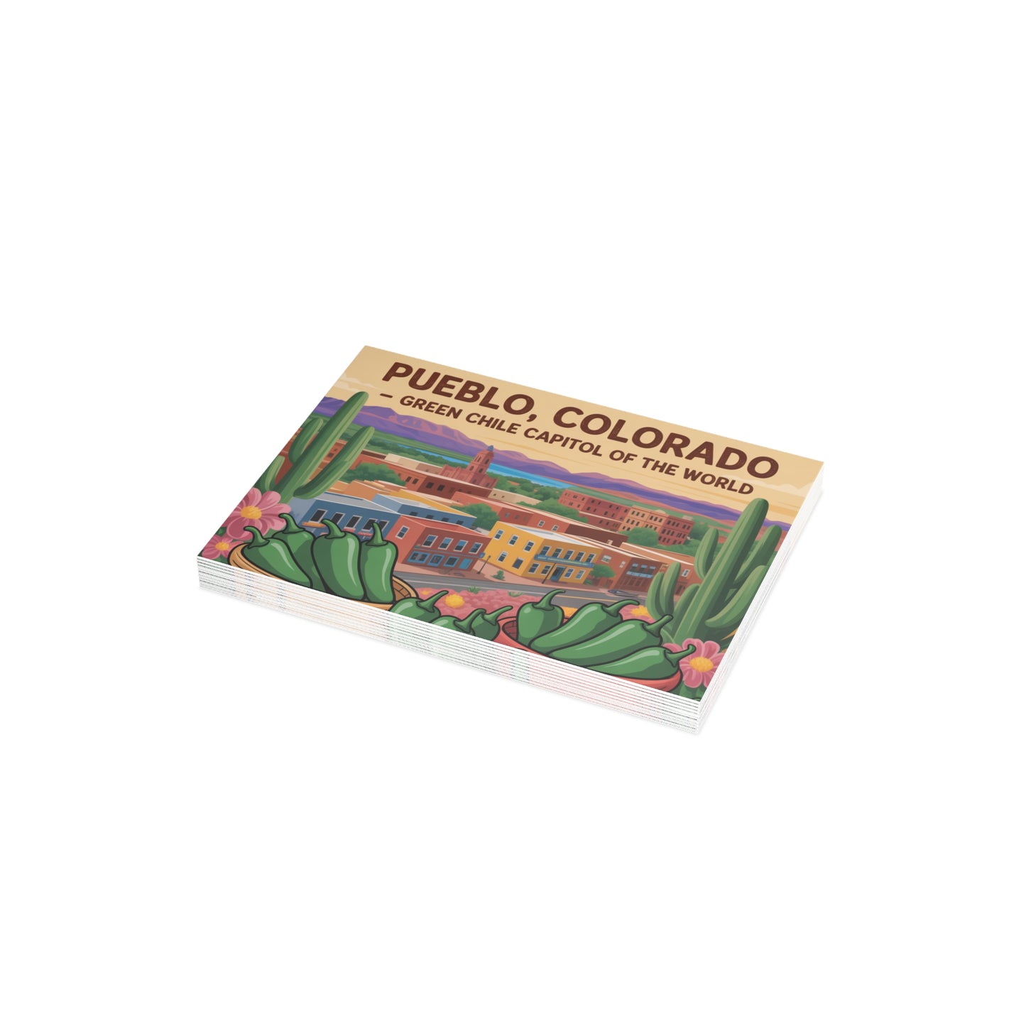 Postcard Set – Pueblo Colorado Chile Capitol